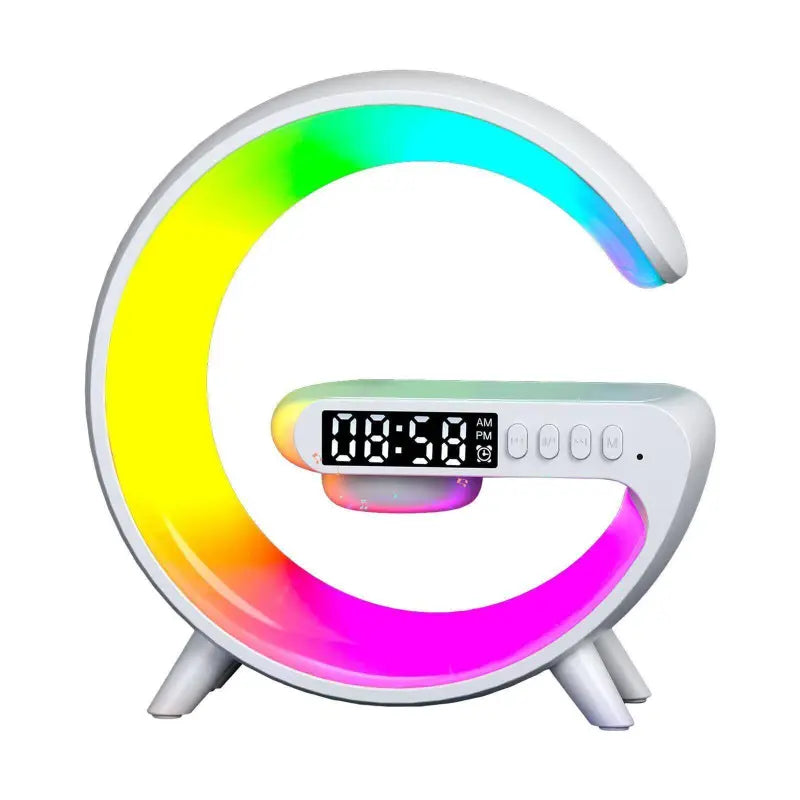 Smart-G RGB Lamp: Speaker, Charger, Alarm (3-in-1)