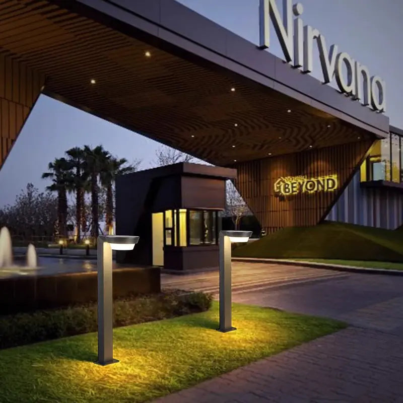 Outdoor Solar Garden Lights - Waterproof Aluminum Design (Ground Peg Design)