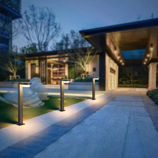 Outdoor Solar Garden Lights - Waterproof Aluminum Design (Ground Peg Design)