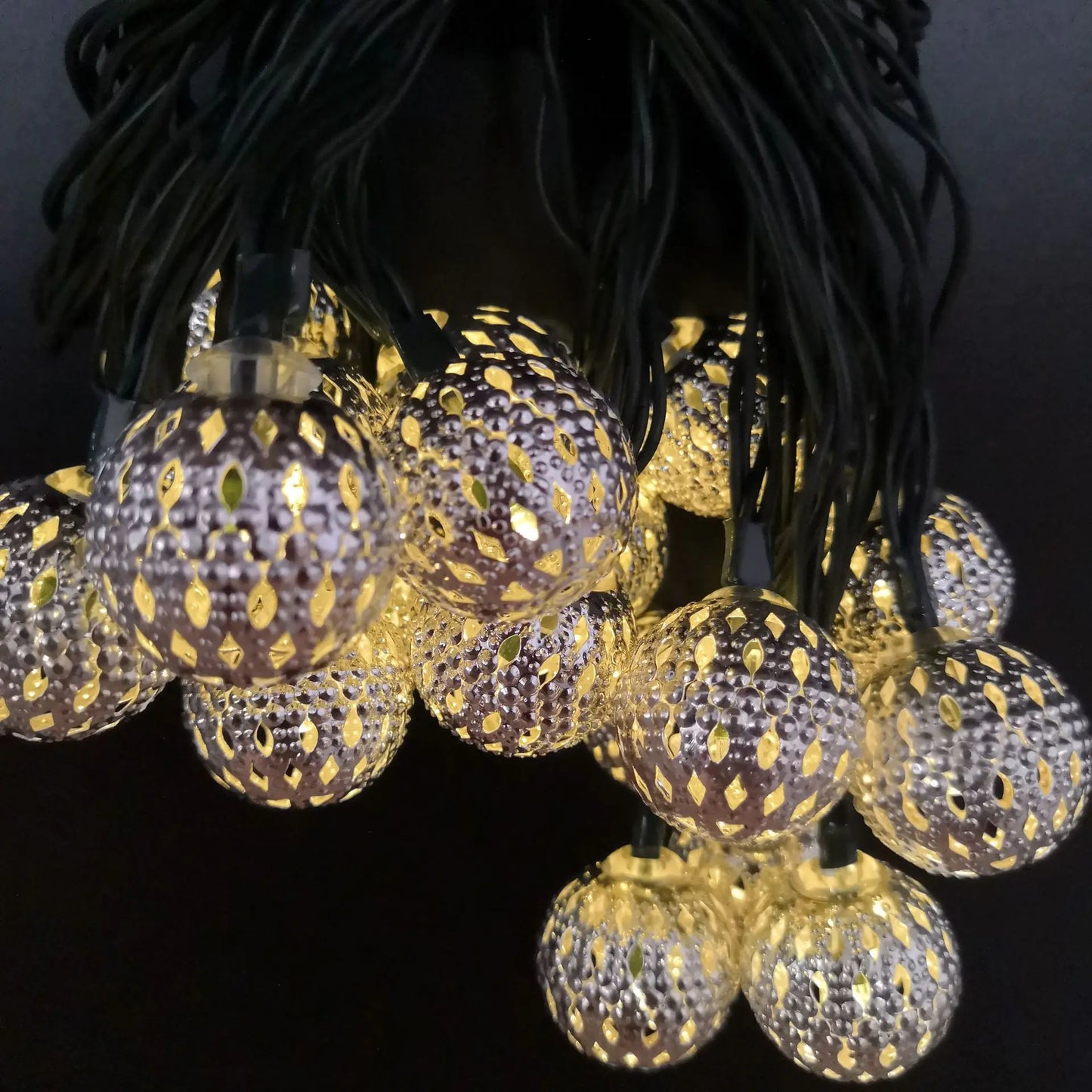 Solar Moroccan Waterproof LED String Lights