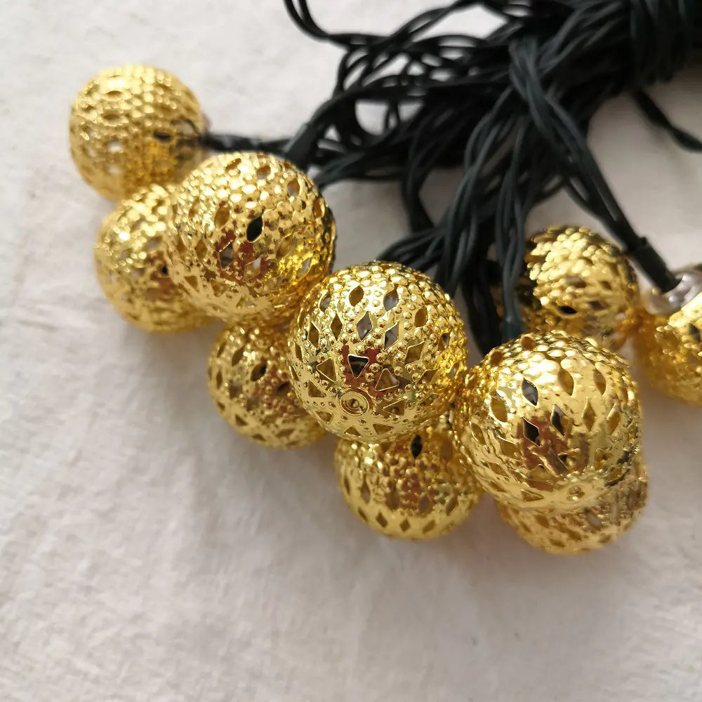 Solar Moroccan Waterproof LED String Lights