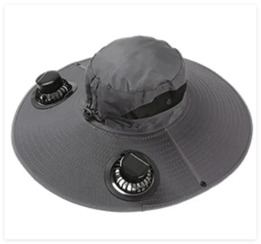 Solar Powered Fan Sun Protection Outdoor Hat
