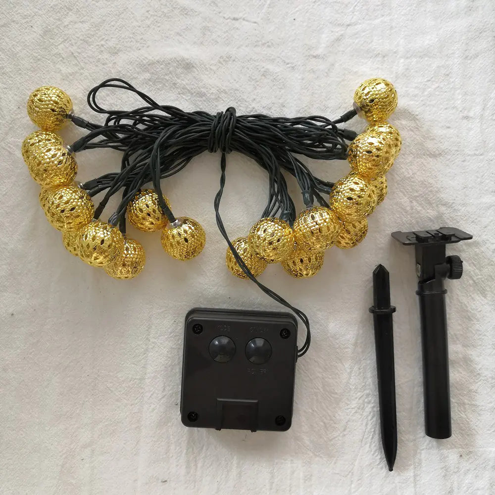 Solar Moroccan Waterproof LED String Lights