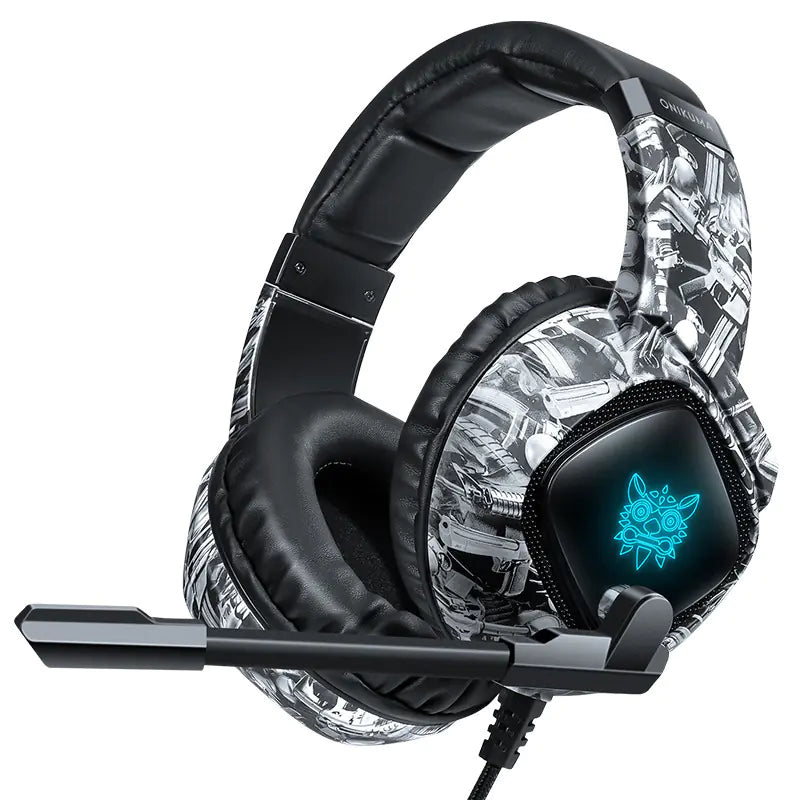 ONIKUMA K19 Camouflage RGB Gaming Headset - Wired