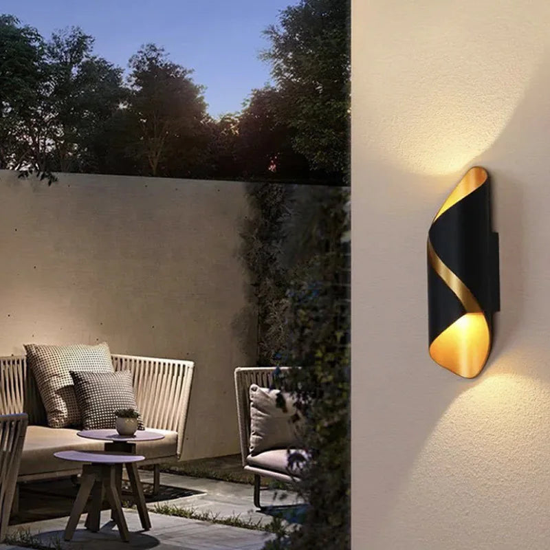 LED Waterproof Outdoor Modern Wall Lamp